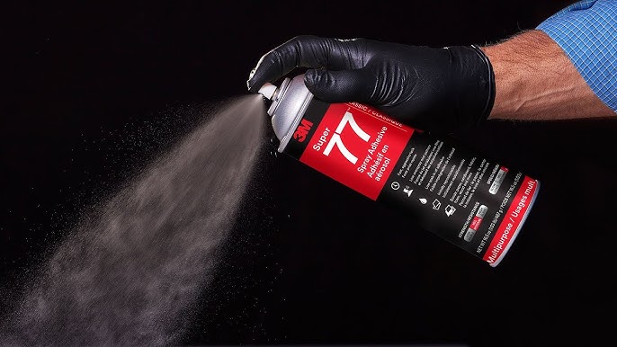 Repositionable Spray-on Glue 