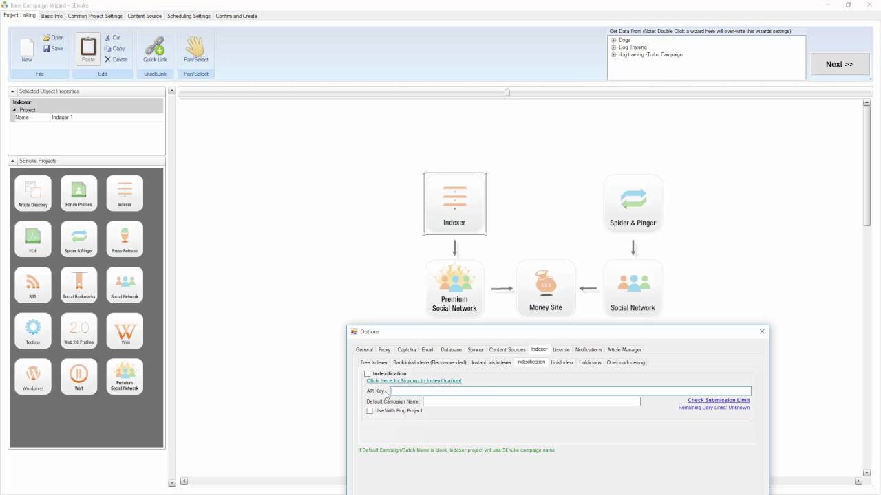 SeNuke TNG Review of Indexing