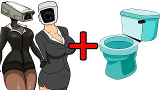 Toilet Woman and Toilet Woman + Toilet =??? | Skibidi Toilet Animation