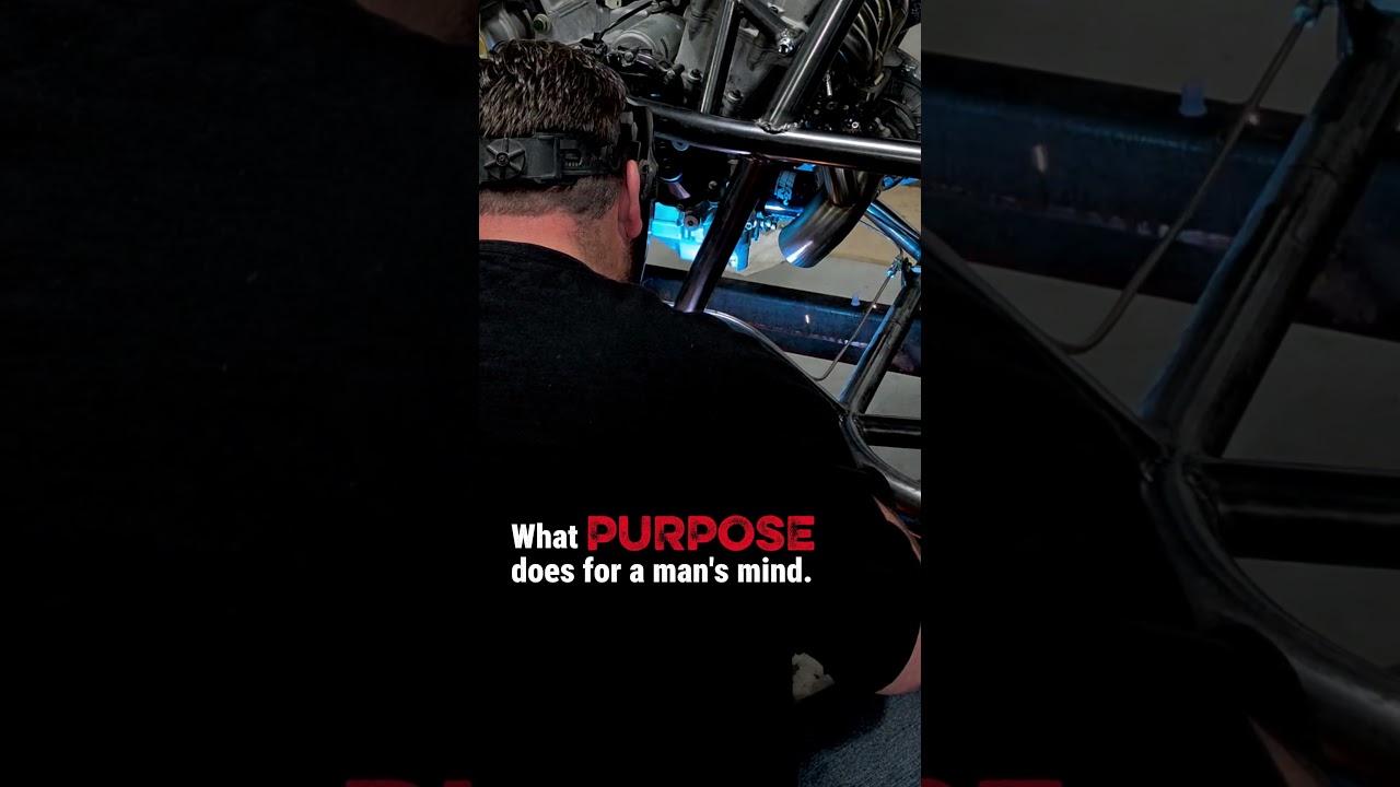 It's amazing what happens when you find something that gives your mind a clear purpose.