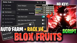 BLOX FRUITS SCRIPT🔥 NO KEY | TODO ACTUALIZADO! AUTO FARM, SEA EVENT, MAX LEVEL, AUTO RAID & MORE! 😱