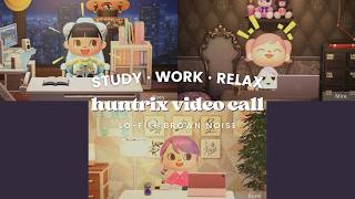 Huntrix Video Call 🎶 1 Hour Chill Lo-fi No Midroll Ads 💻 Brown Noise | Studying Music | Work Aid 🎧