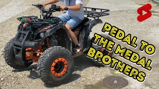 125 cc ATV kids quad spin drift