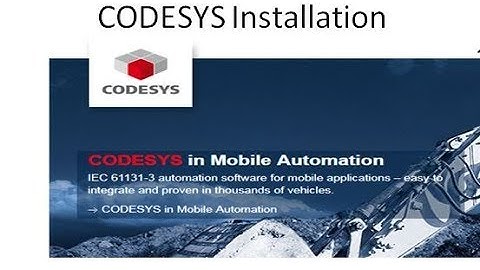 Structured text # 01 Codesys Installation