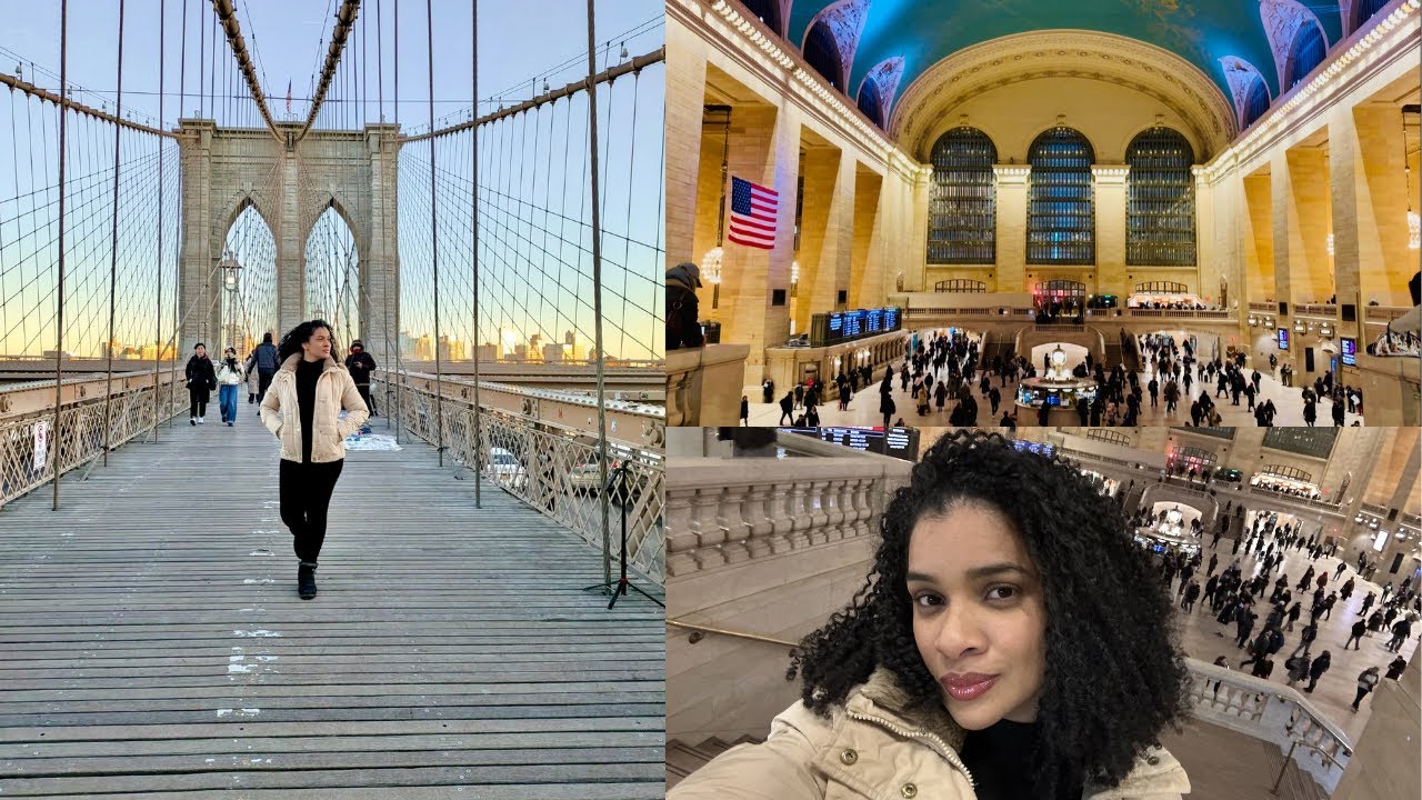 ✅🇺🇸3 LUGARES ICONICOS de NUEVA YORK en UN SOLO DIA: Brooklyn Bridge, Times Square y Gran Central T.