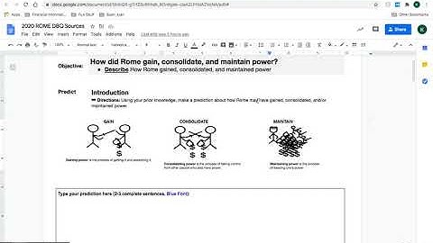 Rome DBQ Introduction
