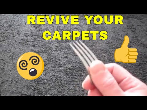 DIY How To Restore Carpet Pile (The Yorkshire Digger)