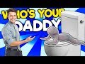 Flushing the Baby Down the Toilet! - Who's Your Daddy Multiplayer Gameplay