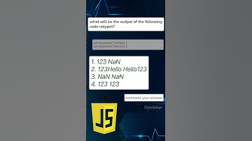 Javascript Coding quiz #programming  #coding #shorts