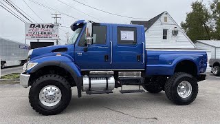 Huge 2005 International CXT 7300 4X4 Monster Truck 