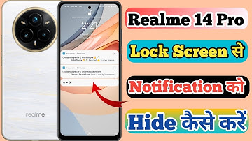 Realme 14 Pro 5g Lock Screen Par Notification Hide Kaise Kare // Lock Screen Notification Hide