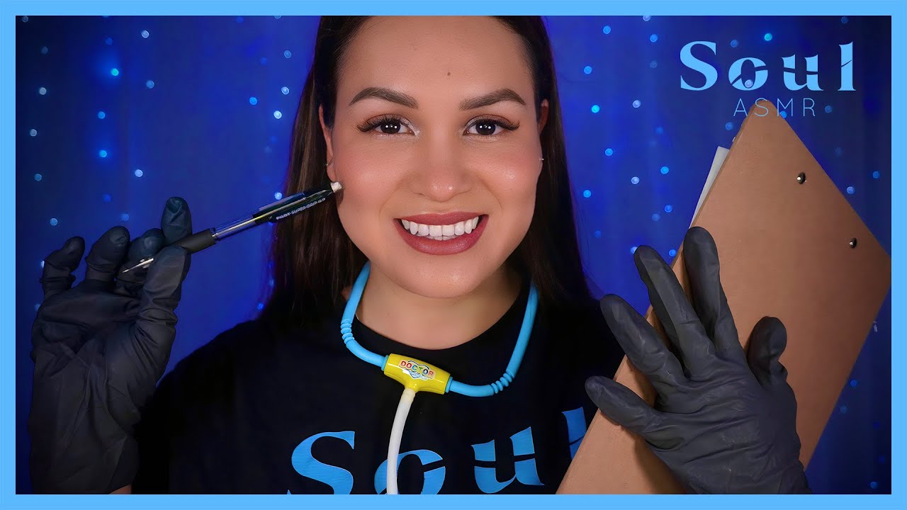 asmr clínica de cosquillas para dormir 🩺😴 | Soul ASMR