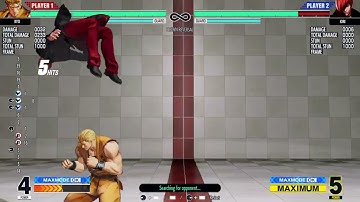 KOFXV Ryo safe jump setup