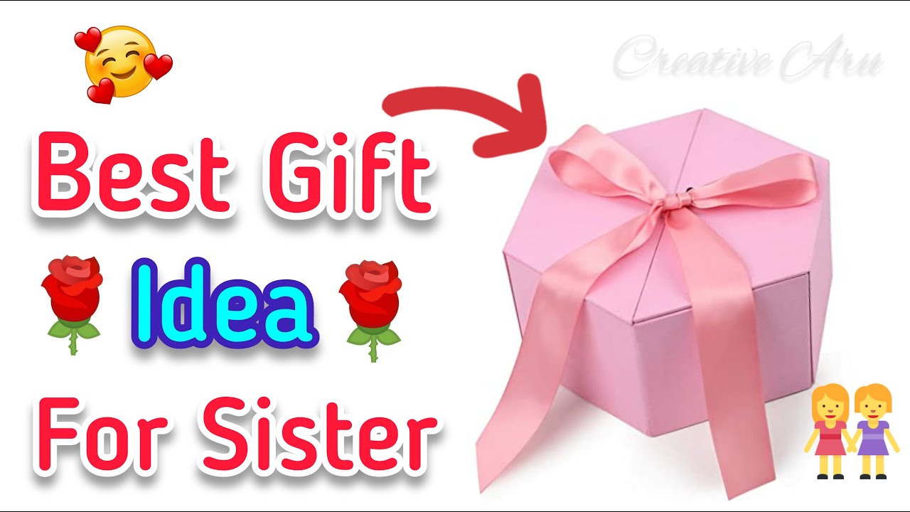 Creative Birthday Gifts for Sister Birthday Gifts Ideas for Sister