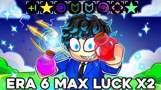 Using 2X Max Luck Potions In Era 6 Of Roblox Sols Rng Noob To Pro - Episode 9