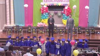 : BGBS Kindergarten Graduation, Friday, 5/10/24