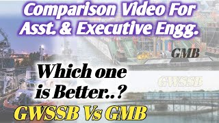 Which one is better GWSSB or GMB I Comparison Between GWSSB & GMB I  GPSC GWSSB, GMB Vacancy EE & AE
