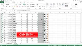 TQC Excel 2016 107 學期成績計算表 (有聲錄製)