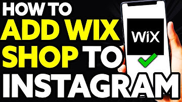 How To Add WIX Shop to Instagram [EASY!]