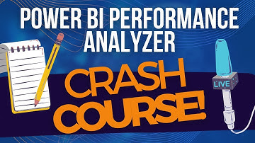 Power BI Performance Analyzer crash course