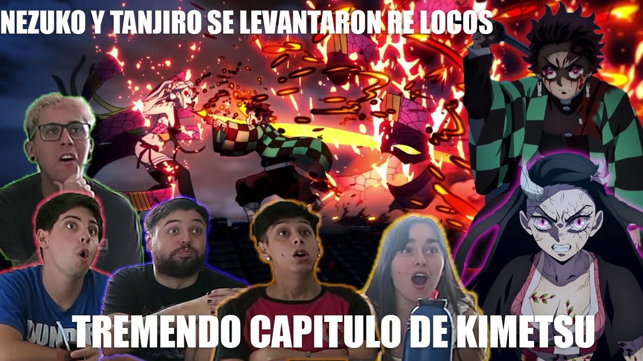 Capítulo 202 de Demon Slayer, Nezuko tenta conter Tanjiro