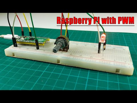 How to control the brightness of the LED bulb using the Raspberry Pi Pico board