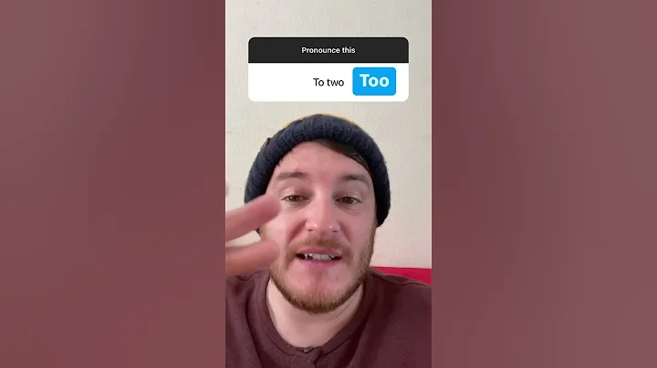 How to Pronounce TWO TO and TOO | British English