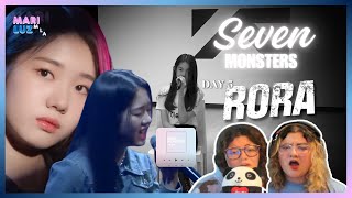 Seven Monsters || Day 5 RORA 🐼 || Sisters react