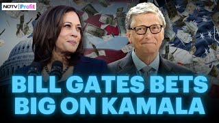 Bill Gates 50 Million Donation The Silent Push For Kamala Harris In Us Elections 2024