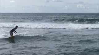 2021.9.5小波サーフィン  "ツインフィッシュ" SKサーフボード　CGD/mistress