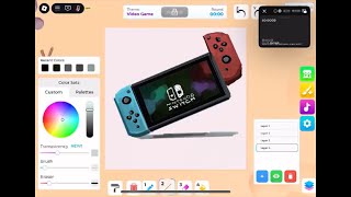 ROBLOX | SPEED DRAW | Drawing Realistic NINTENDO SWITCH in 10 minutes | Timelapse | Lexi Draw