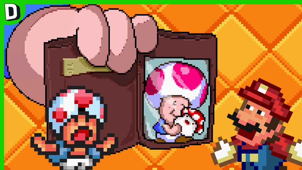 Mario's Horrifying Mushroom Kingdom Secret! YouTube