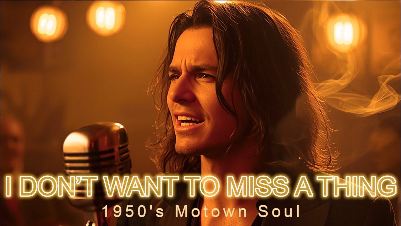 I Don’t Want to Miss a Thing | 1950’s Motown Soul