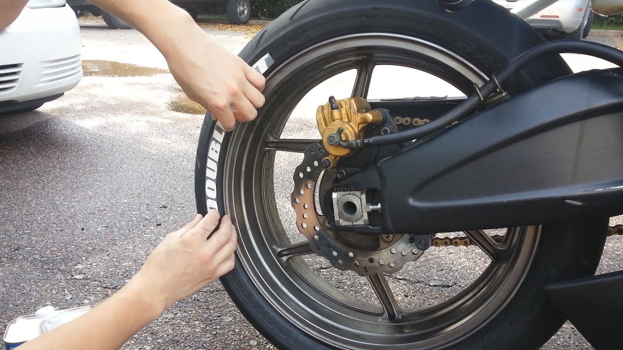 Tire Stickers: Install - YouTube