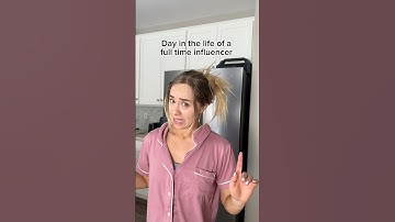 Day in the life of a full time influencer