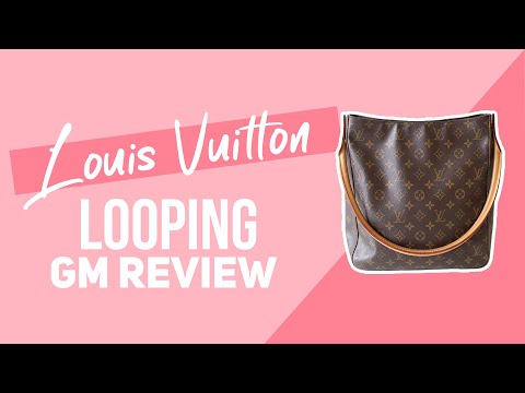 LOUIS VUITTON Monogram Canvas Looping GM Shoulder Bag