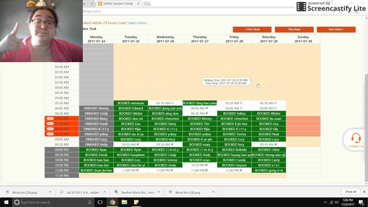 My First Month at VIPKID -- BOOKINGS!