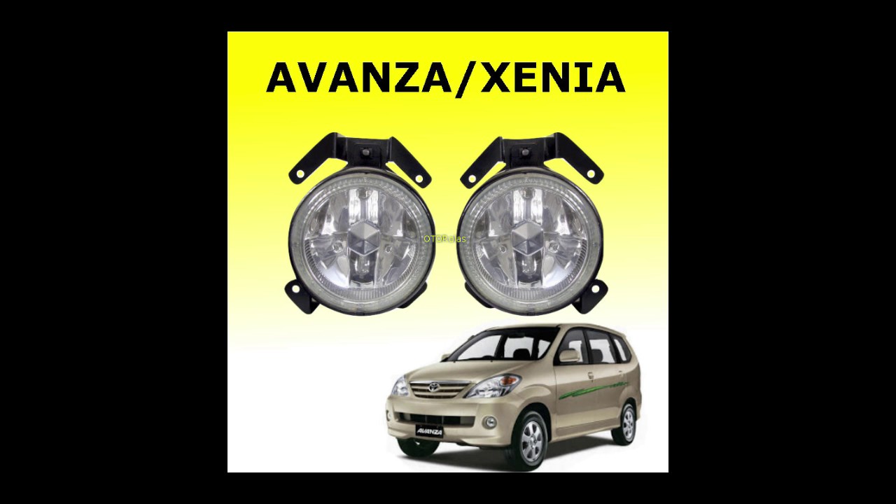 Fog Lamp Avanza Xenia Lama 2004 2005 2006 Lampu Kabut Bumper Bemper