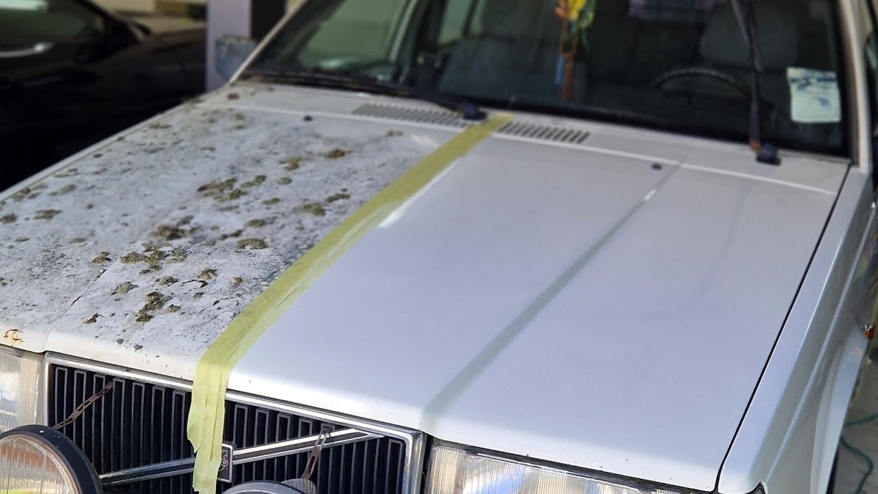 Från Matt till Glansig: Polerar Halva Volvo 740