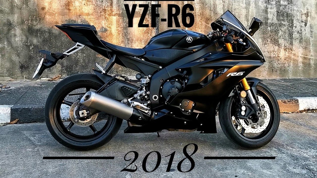 2018 Yamaha YZFR6 Walkaround+Start YouTube