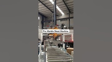 Loading pvc marble sheet machine #pvcmarblesheetmachine #pvcwallpanelmachine #spcflooringmachine