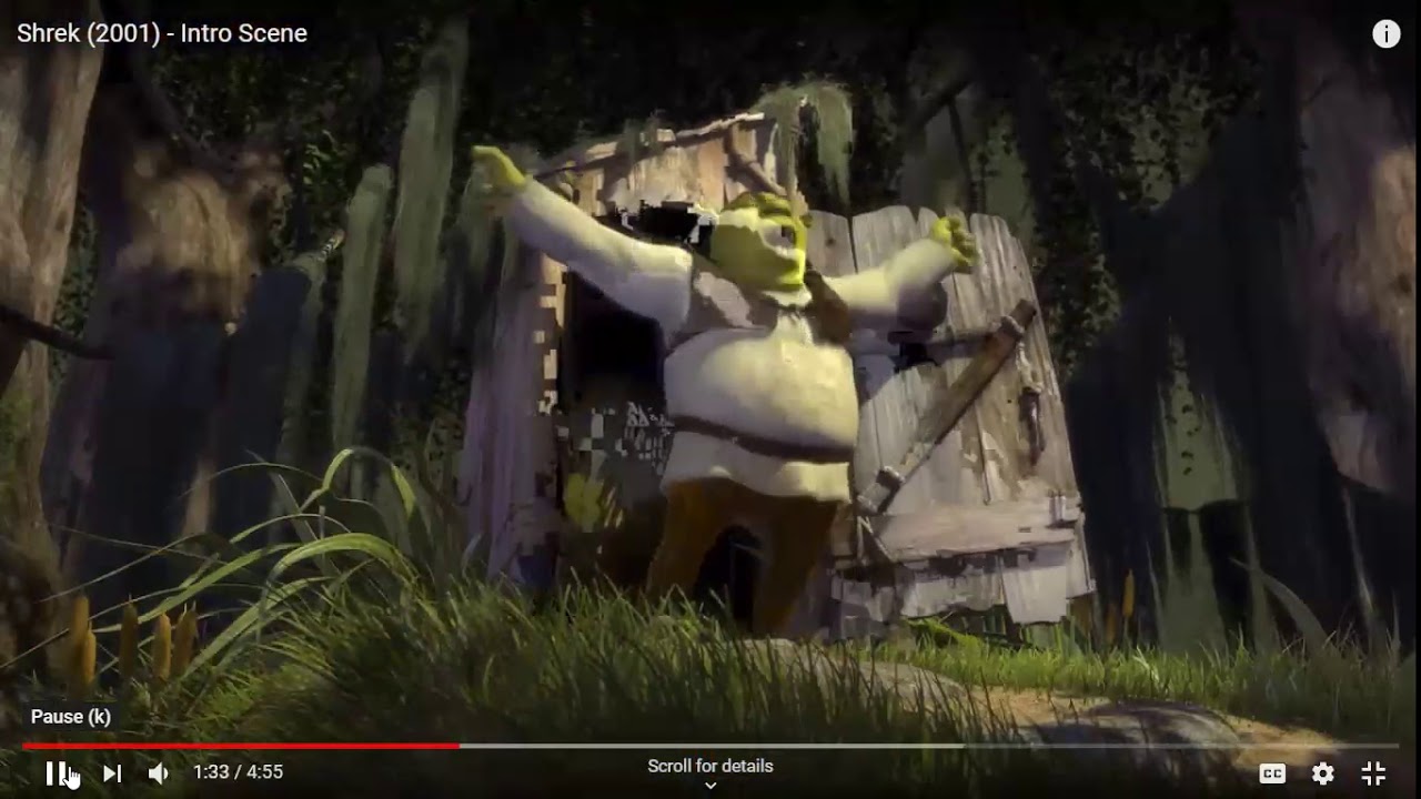 Film analysis example-Shrek opening scene - YouTube