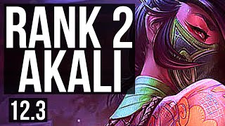 Akali Vs Gragas Top Defeat Rank 2 Akali, 9 Solo Kills, Godlike, Rank 14 Br Challenger 12.3