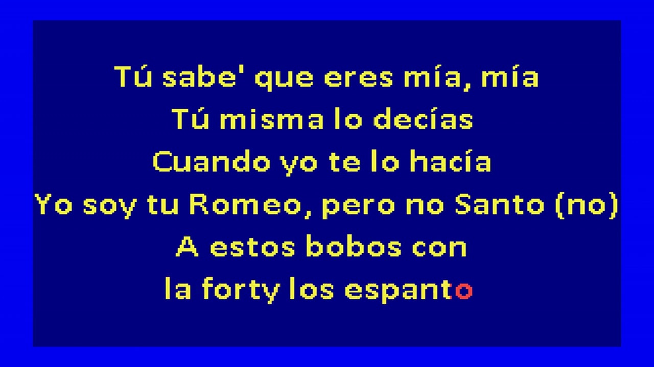 Bad Bunny ft  Drake  - Mia (karaoke)