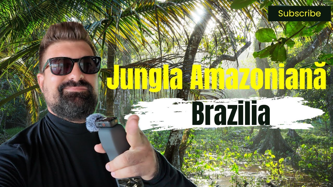 Trei Zile în JUNGLA AMAZONIANĂ 🌿 Piranha, Aligatori și Canoe pe Rio Negro  (Vlog 7) - 4K UHD