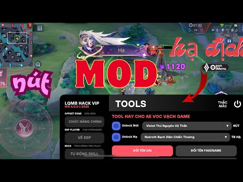 Menu Mod Skin Liên Quân Mới Nhất – Chứng Chỉ Mới Unlock Skin Hiệu ��ng Hạ Địch Cho Nút iOS và Android