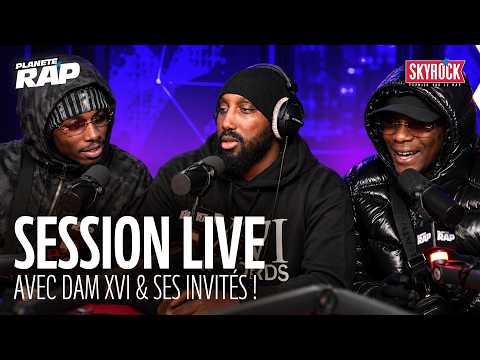 Live Session with La Mano 1.9, Genezio, JKSN, Hk dnm & FRH ! #PlanèteRap