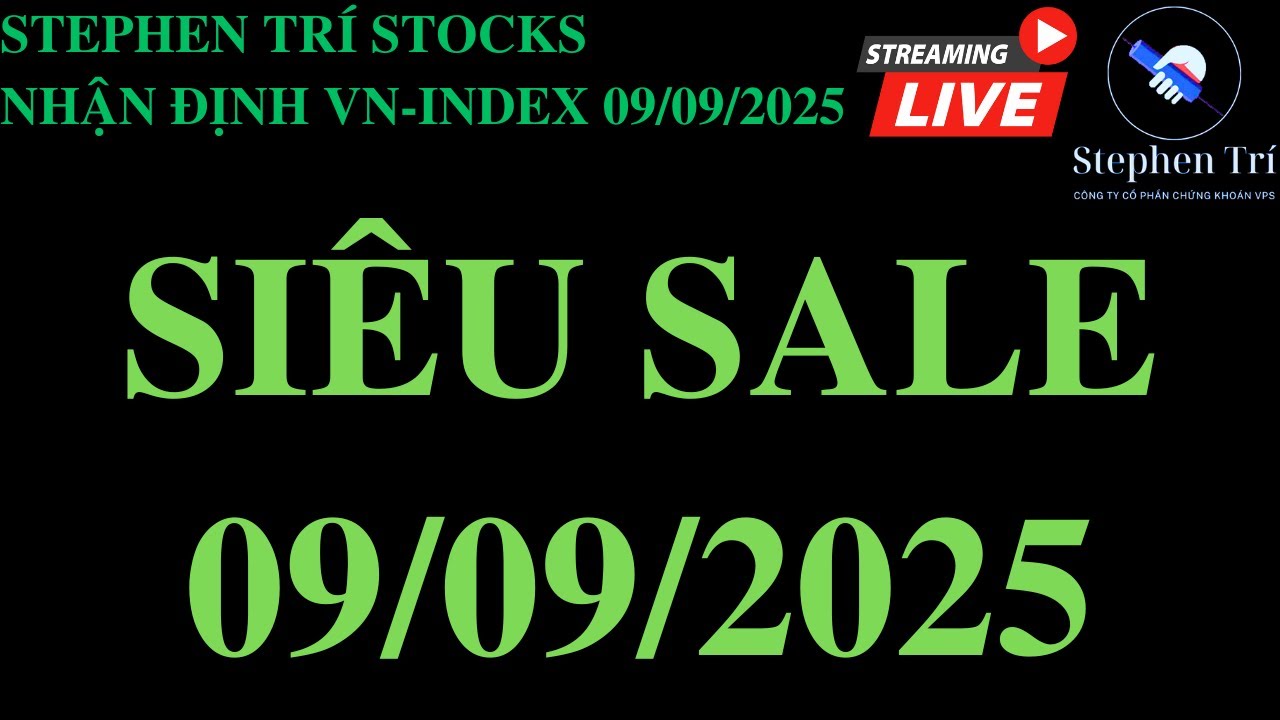 🔴VN-INDEX 09/09/2025: Săn siêu sale - NĐT cá nhân bán tháo cho nước ngoài mua