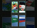 COLLAB BER 4 VERSI COUNTRYBALL #shorts #subscribe #munculberanda #freepalestina #fypシ゚ #countryballs