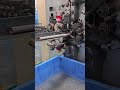 see the process of making iron pipes #shorts